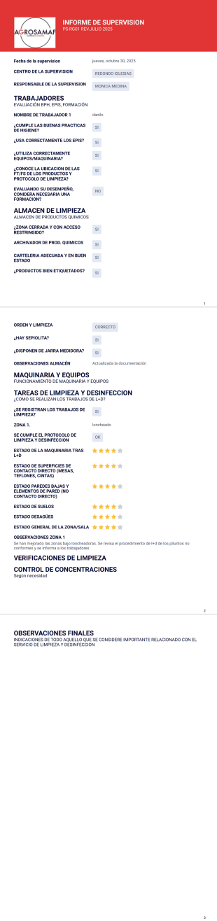 Informe De Supervision.1 - PDF Templates