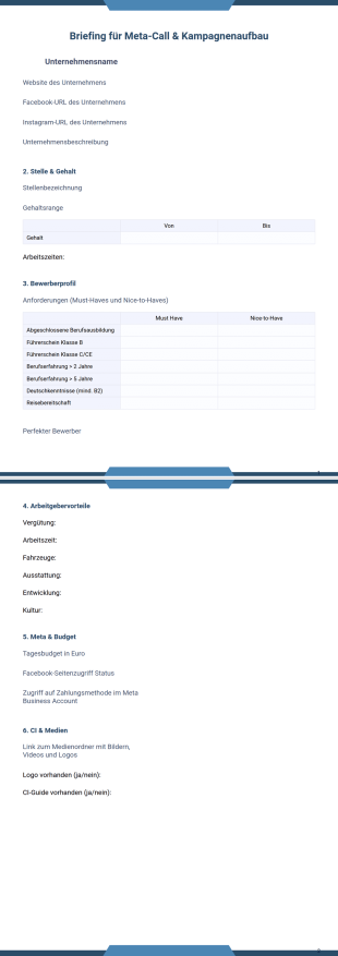 Infos Marketer PDF-Vorlage