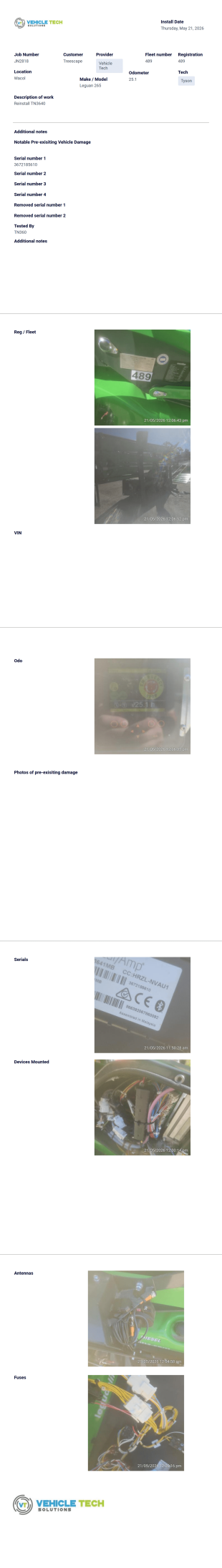 install forms PDF Template