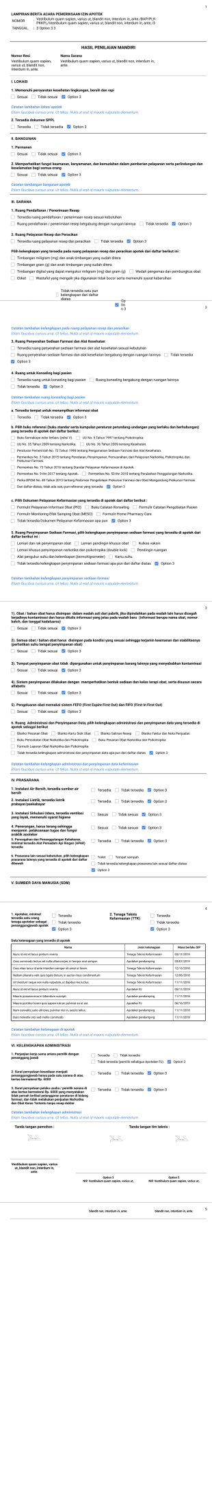 LAMPIRAN APOTEK - PDF Templates