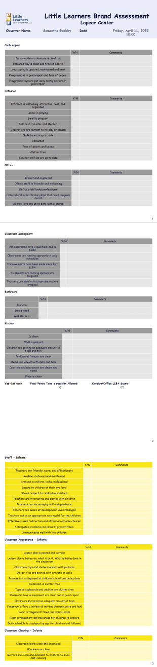 LLBA PDF Template