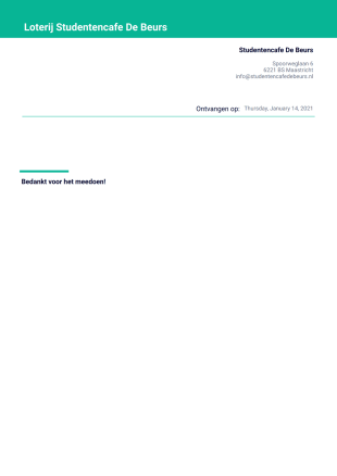 Lot De Beurs - PDF Templates