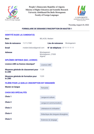 Madani_formulaire - PDF Templates