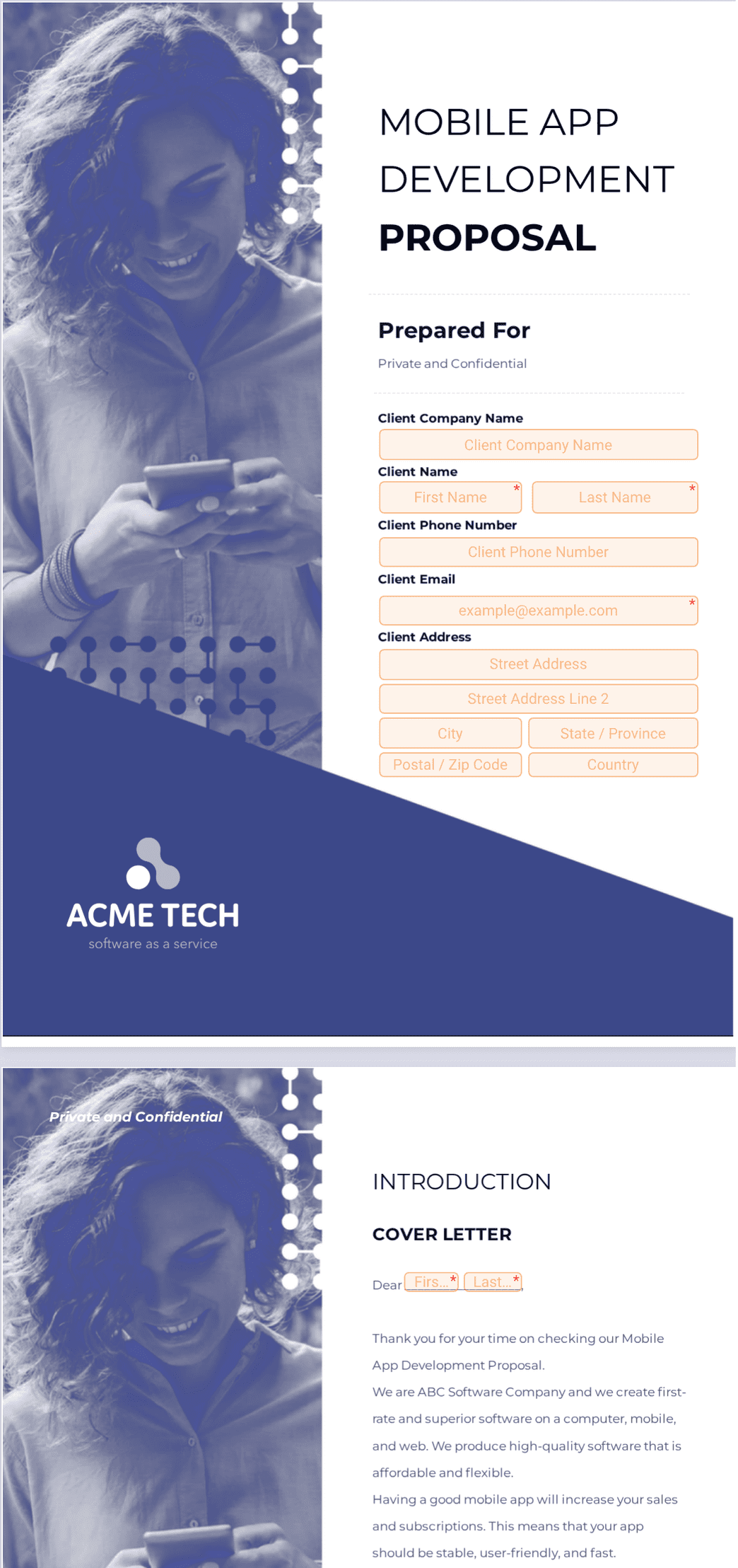 App Development Proposal Posts App Development Proposal