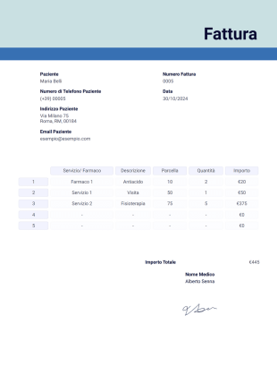 Modello di Fatturazione - PDF Templates