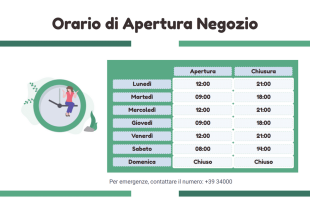 Modello di Orario di Apertura - PDF Templates