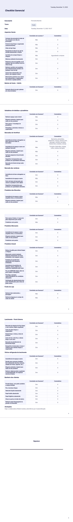 Modelo para Assinatura - PDF Templates