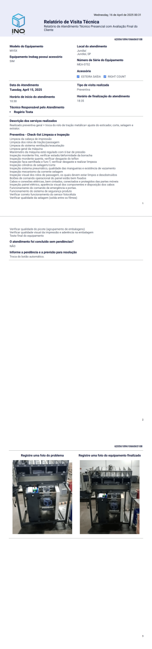 Modelo Visita Técnica - Modelos para PDFs