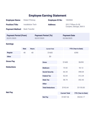 Mounters Plus PDF Template