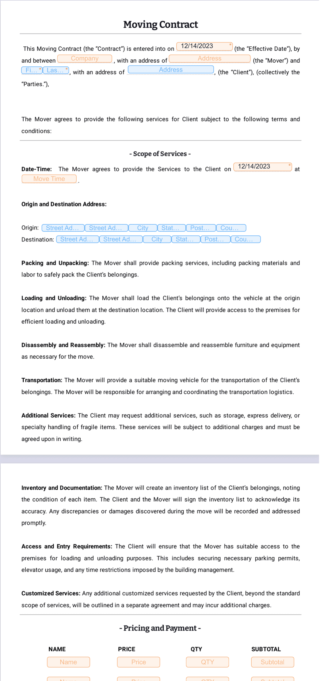 Image 7 for Child Relocation Agreement Template