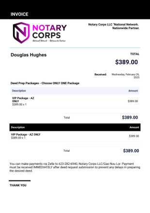 Notary Corps LLC - Deed Prep PDF Template