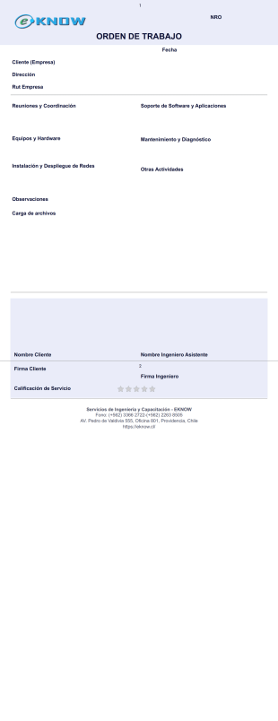 OT Formato - PDF Templates