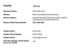 Package Label - PDF Templates