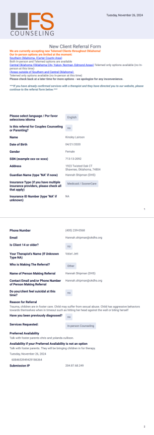 Mar Hal PDF Template