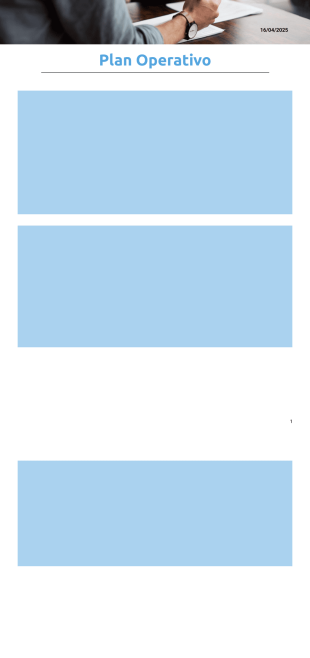 Plantilla de plan operativo - PDF Templates