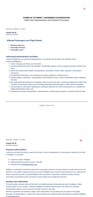 Poa 2026 PDF Template