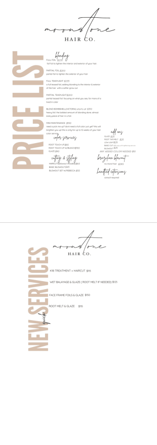 Price List - PDF Templates