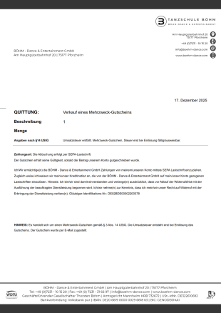 Quittung-2 - PDF Templates