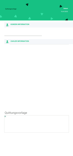 Quittungsvorlage - PDF Templates