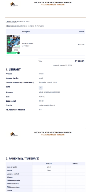 Recap Stage Outdoor Modèle PDF