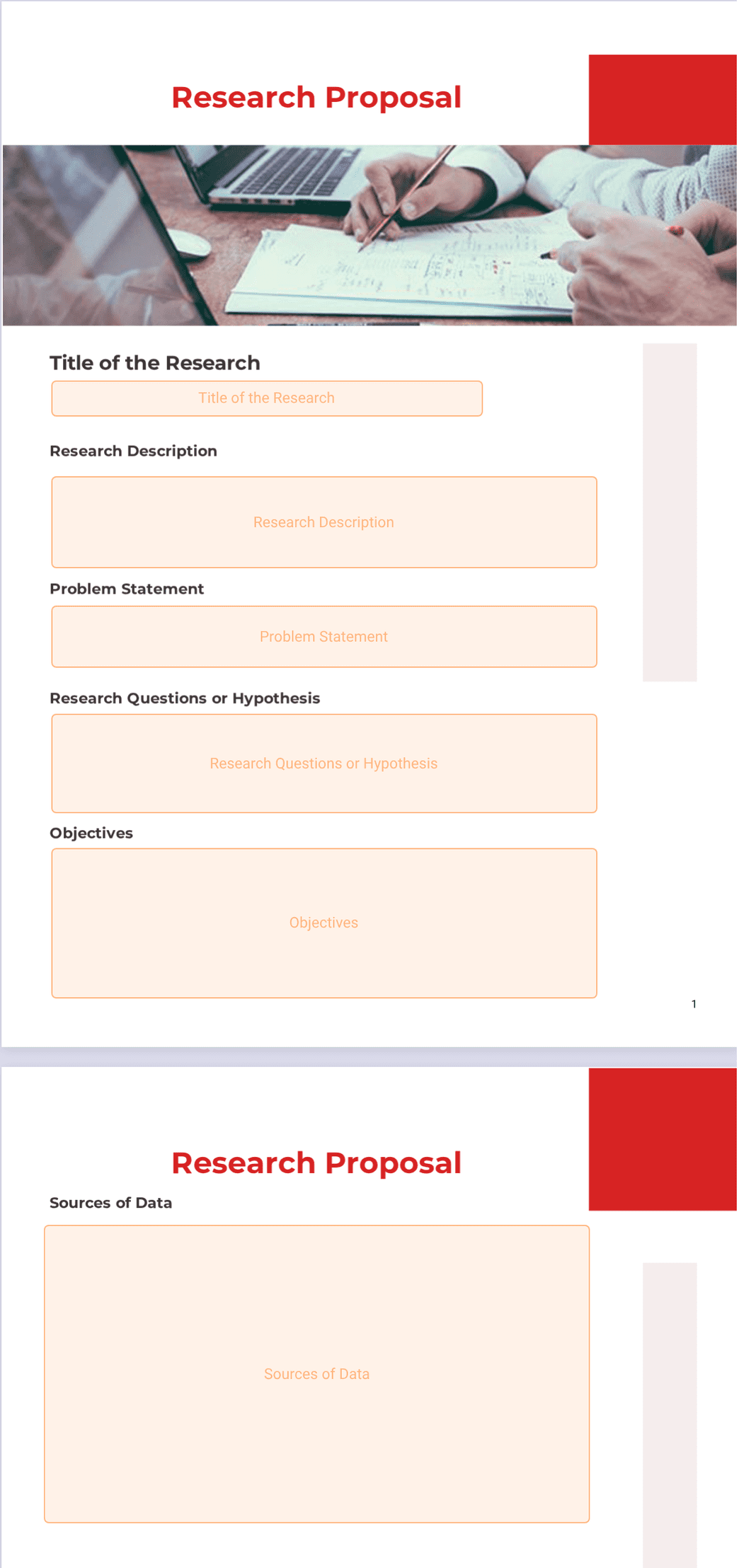Template Research Proposal