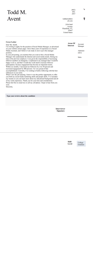 Resume Collection Template - PDF Templates