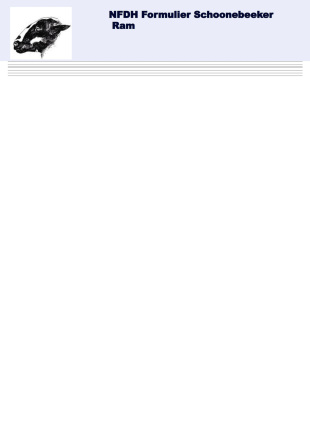Schoonebeeker Ram NFDH - PDF Templates
