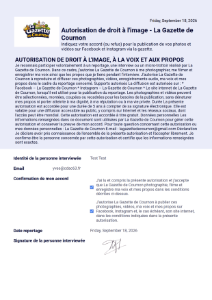 Signature Droit image Gazette - 1 Modèle PDF