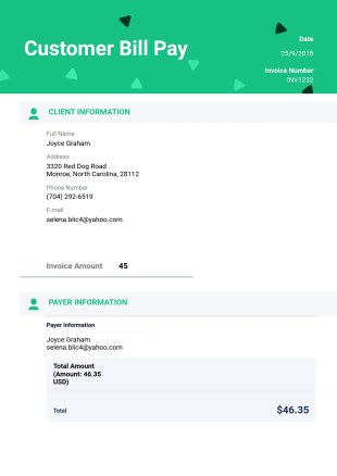 Simple Receipt Template - PDF Templates