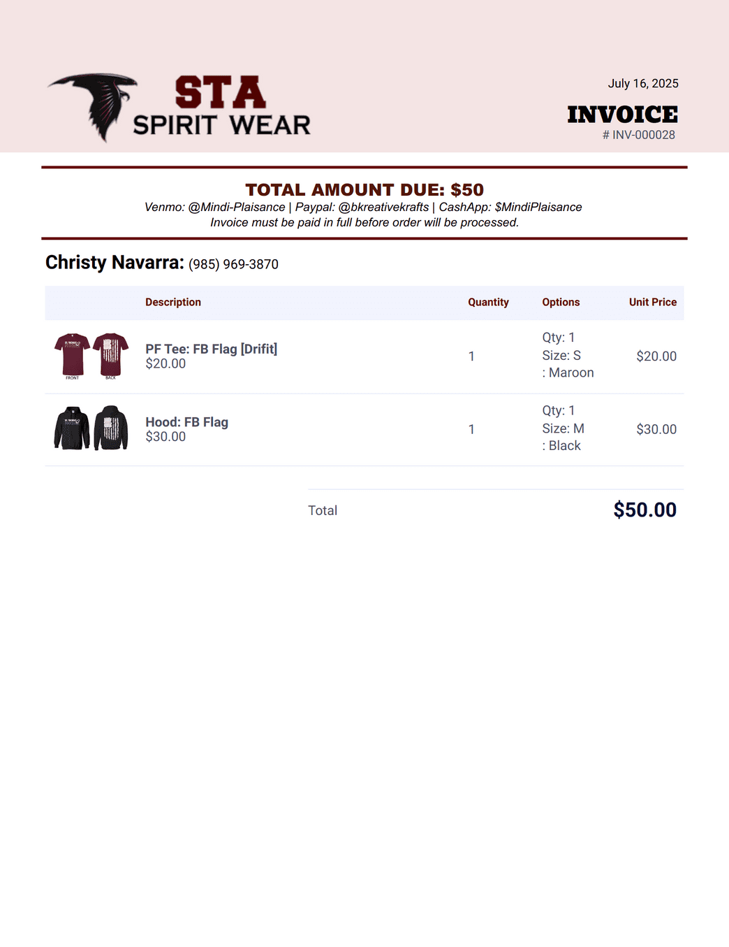 Spirit Invoice PDF Templates Jotform Spirit Invoice PDF Templates Jotform