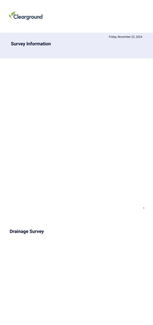 Survey form PDF Template