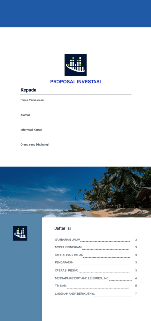 Templat Proposal Investasi Template PDF