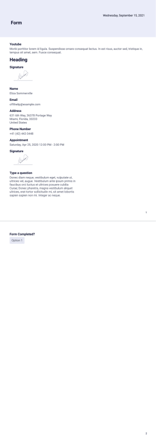 testTemplate - PDF Templates