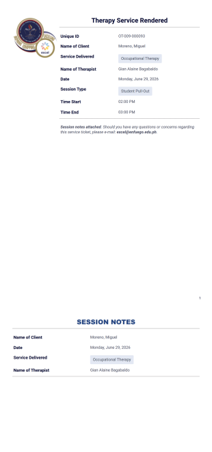TSR PDF Format (Excel Center) - PDF Templates