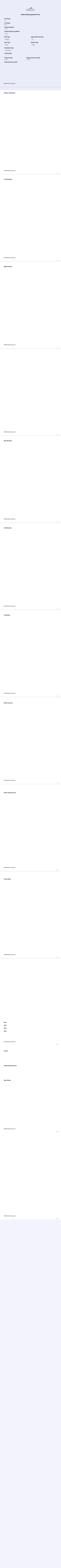 Underwriting Report PDF Template