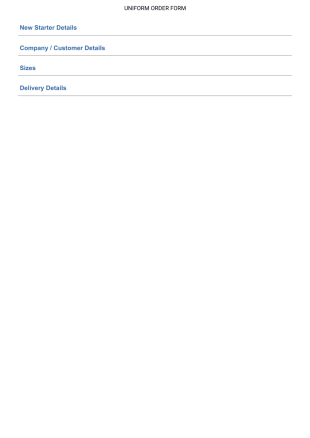 Uniform Order - New Operative PDF Template