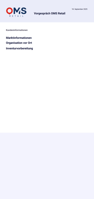 Vorgesprächprotokoll - PDF Templates