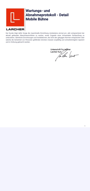 Vorlage Mobile Bühne - PDF-Vorlagen