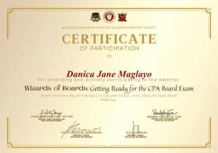 Wizards of Boards Certificate of Participation - PDF Templates