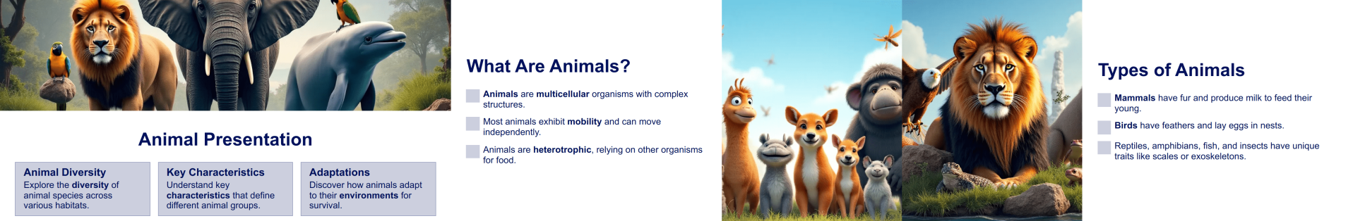 Animal Presentation Template Thumbnail