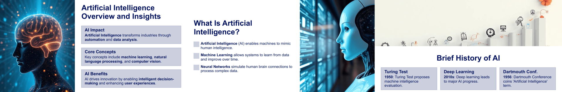 Artificial Intelligence Presentation Template Thumbnail