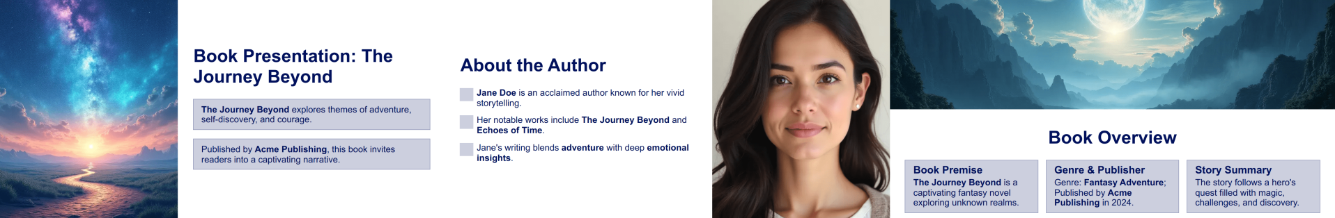 Book Presentation Template Thumbnail