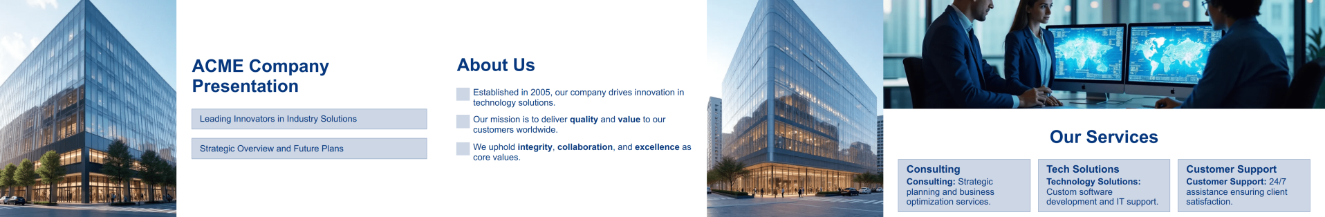 Company Presentation Template Thumbnail