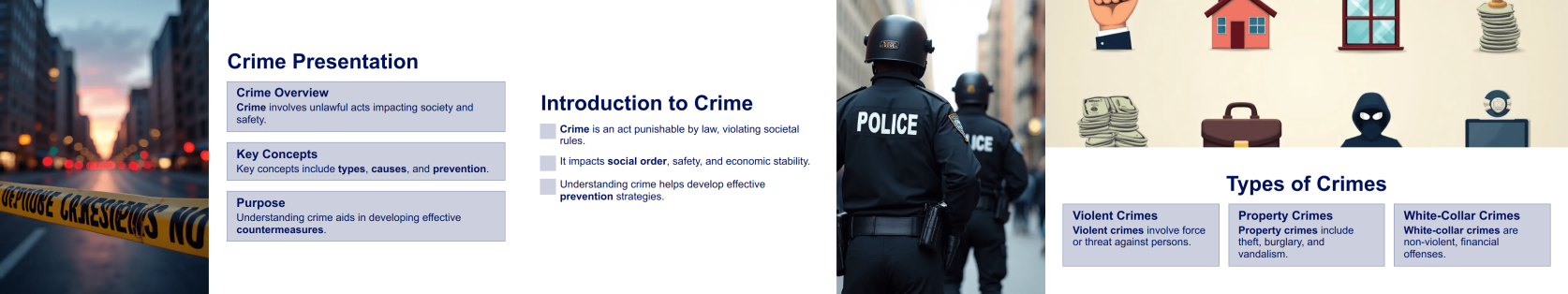 Crime Presentation Template Thumbnail