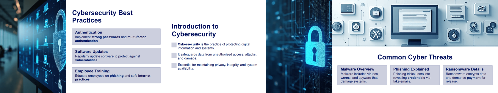 Cybersecurity Presentation Template Thumbnail