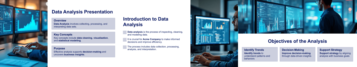 Interactive Data Analysis Presentation Data Analysis Presentation Template | Jotform