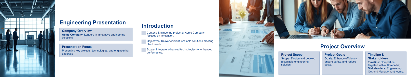 Engineering Presentation Template Thumbnail