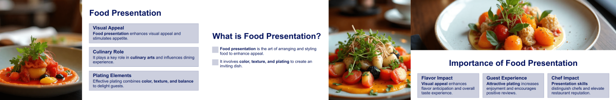 Food Presentation Template | Jotform