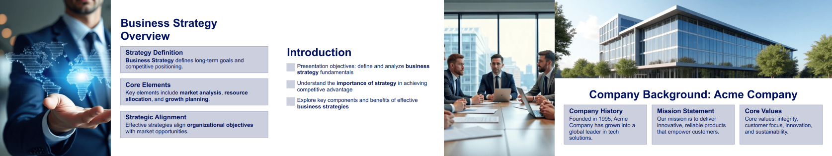 Formal Presentation Template Thumbnail