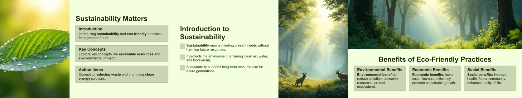 Green Presentation Template Thumbnail